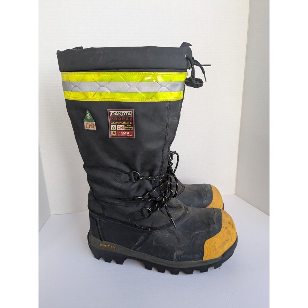 DAKOTA Men's 10 Rig Master Tall Composite Steel Toe Felt Pac Work Boots -100